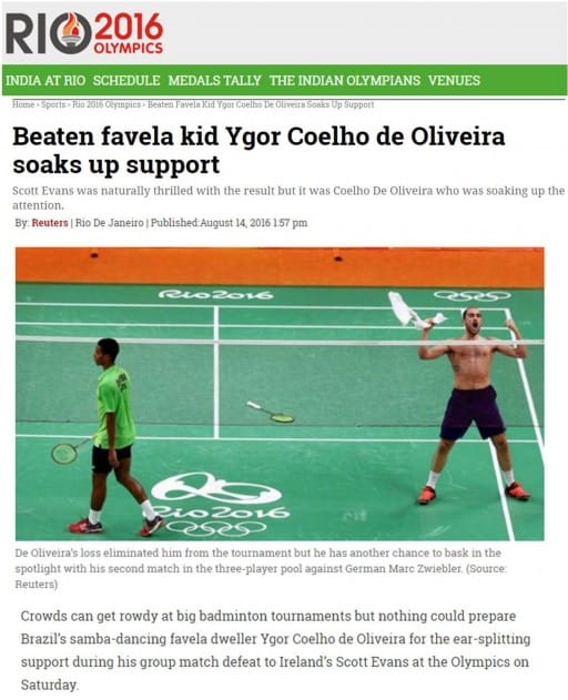 2016 08 14 Indian Express (EN)