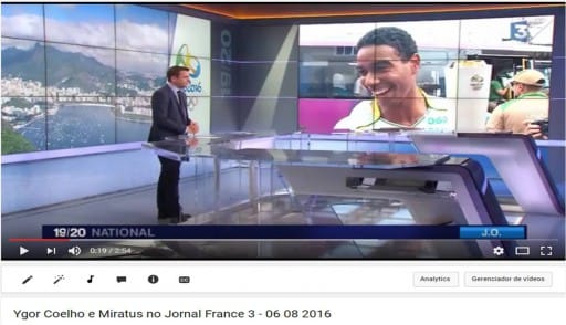 Ygor no Jornal da France 3