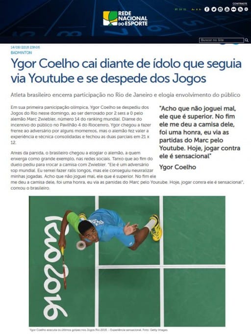 2016 08 14 Rede Nacional Esporte