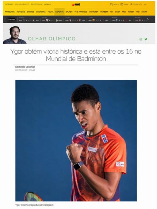 2018 08 01 Olhar Olimpico