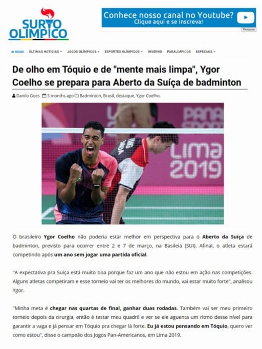 2021 02 07 Surto Olimpico